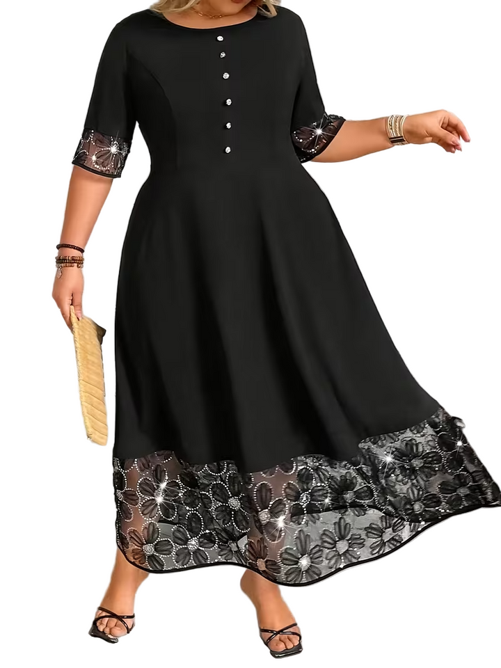 Women’s Embroidered Midi Dress