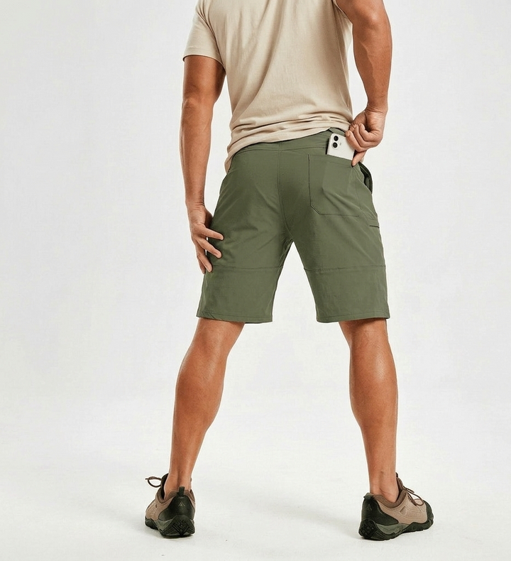 Men’s Cargo Shorts with Side Zip Cargo Pockets