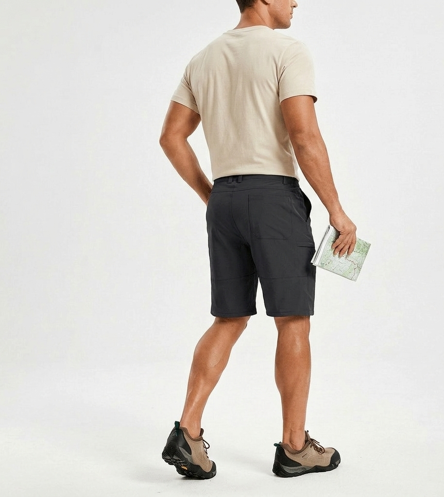 Men’s Cargo Shorts with Side Zip Cargo Pockets