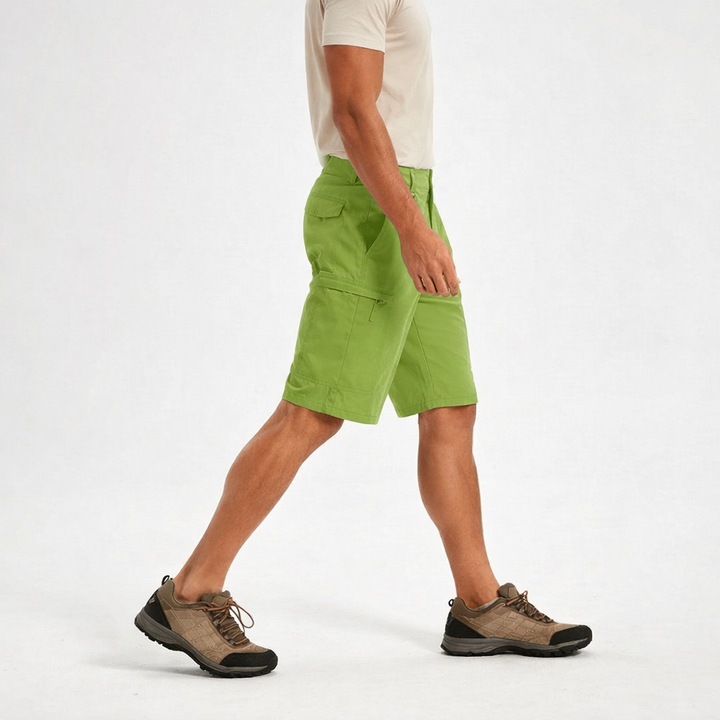 Men’s Cargo Shorts with Side Zip Cargo Pockets