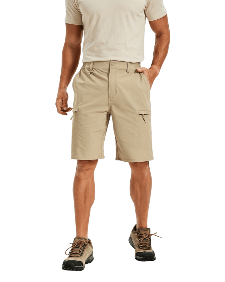 Men’s Cargo Shorts with Side Zip Cargo Pockets