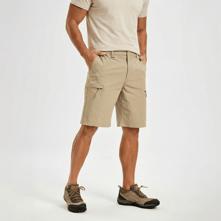 Men’s Cargo Shorts with Side Zip Cargo Pockets