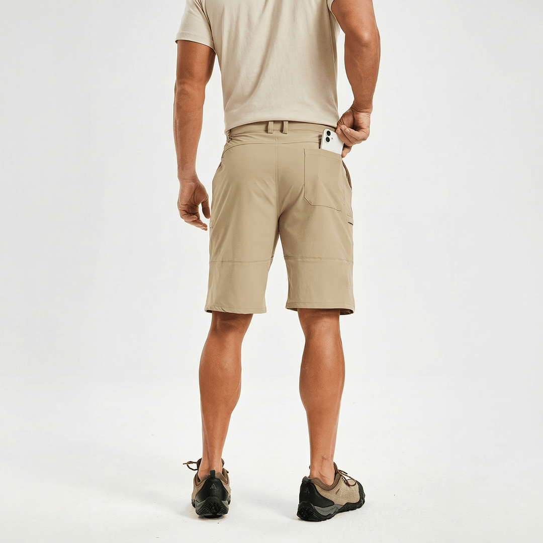 Men’s Cargo Shorts with Side Zip Cargo Pockets