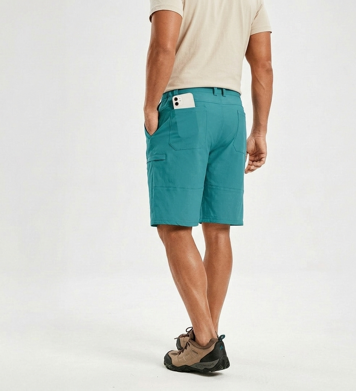 Men’s Cargo Shorts with Side Zip Cargo Pockets