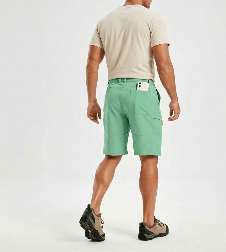 Men’s Cargo Shorts with Side Zip Cargo Pockets