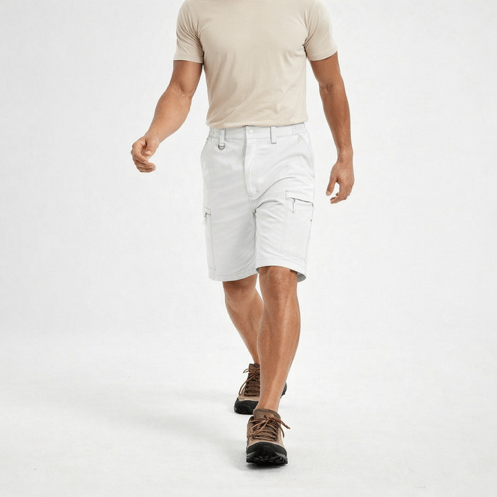 Men’s Cargo Shorts with Side Zip Cargo Pockets
